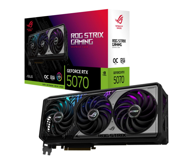 ASUS GeForce RTX 5070 ROG Strix OC 12GB GDDR7 DLSS4 - 1332690 - zdjęcie
